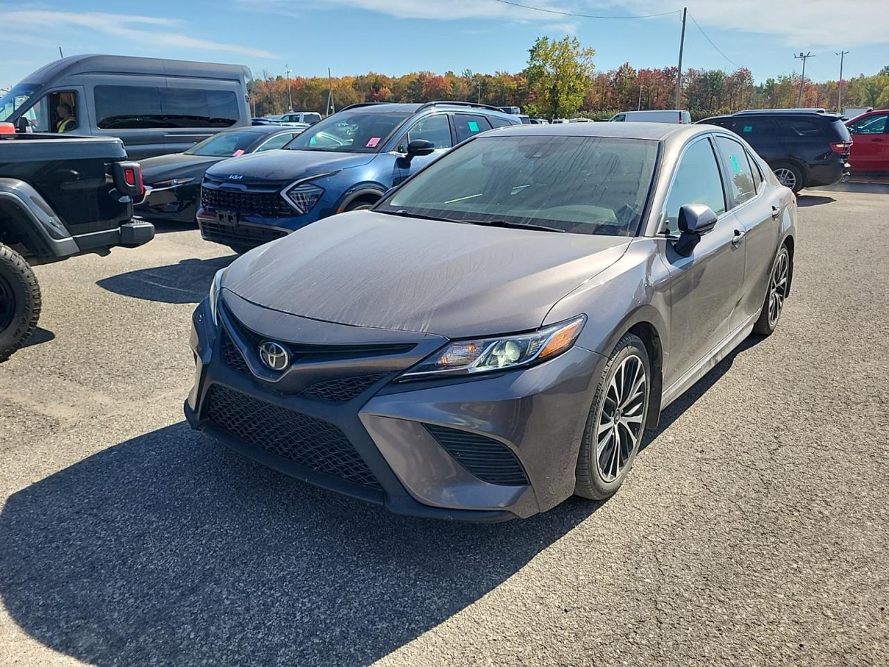 Used 2019 Toyota Camry SE | UPGRADE | SUNROOF | LTHR | BLIND SPOT for sale in Kitchener, ON