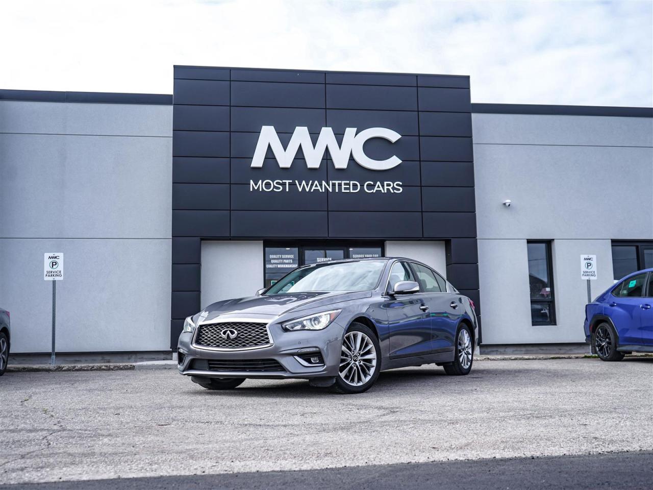 Used 2021 Infiniti Q50 LUXE AWD | NO ACCIDENTS | 10 INFINITI SERVICE REC for sale in Kitchener, ON
