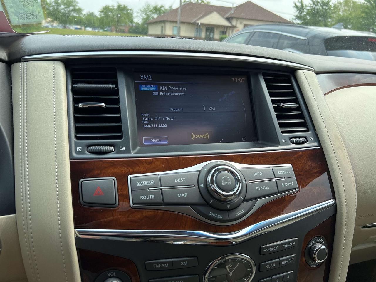 2016 Infiniti QX80 NAV, DVD, SUNROOF, HEATED / COOLED LEATHER! - Photo #21