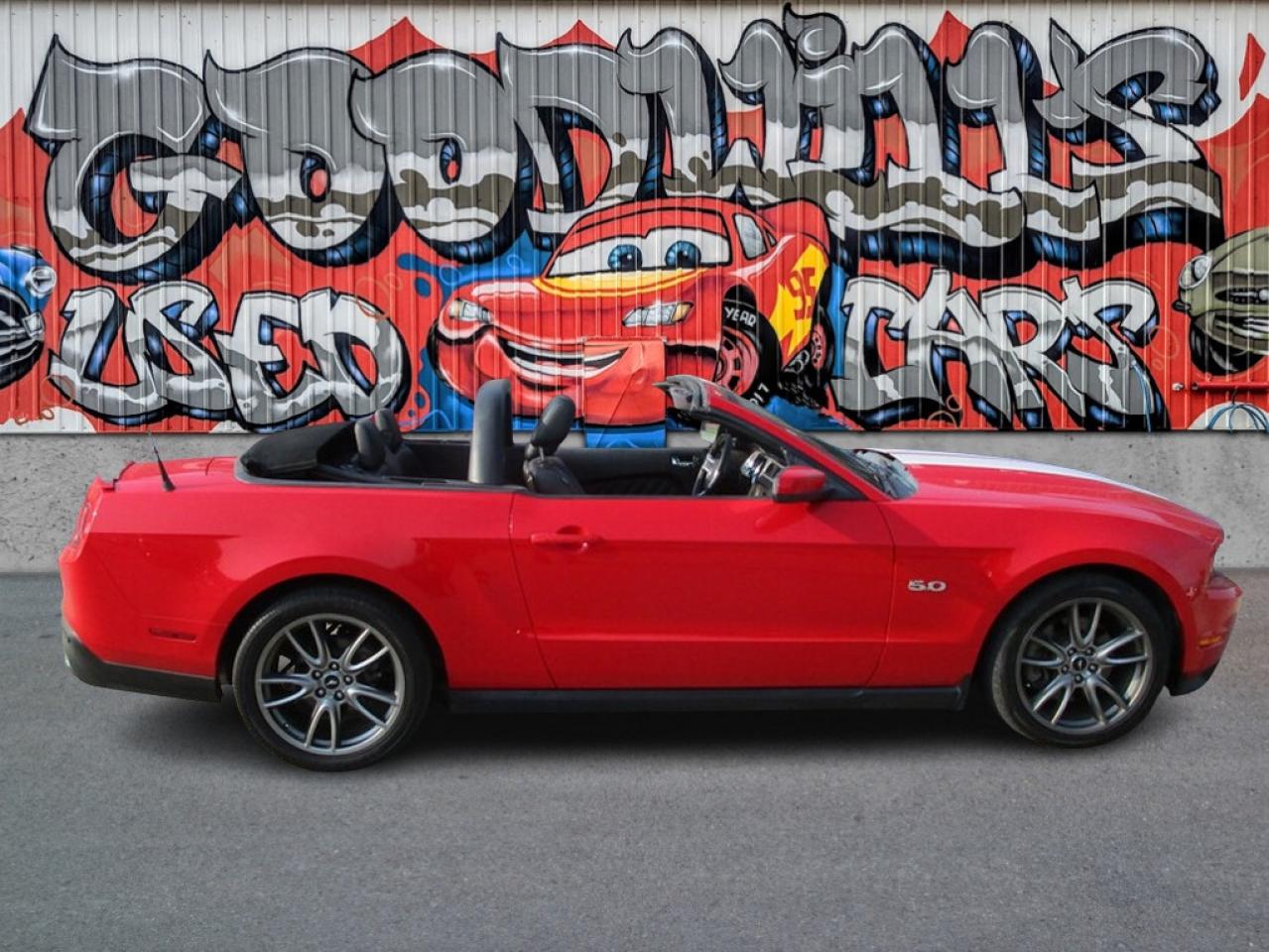 Used 2012 Ford Mustang GT, 5 L, CLEAN CARFAX, CONVERTIBLE WITH LOW KM'S! for sale in London, ON