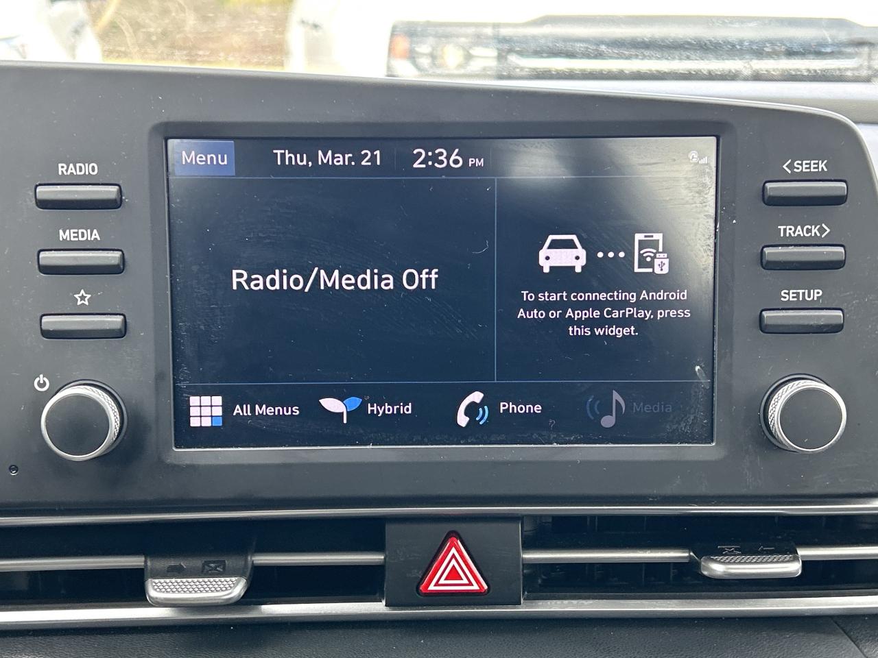 2021 Hyundai Elantra Hybrid BALANCE OF FACTORY WARRANTY, REMOTE START! - Photo #8