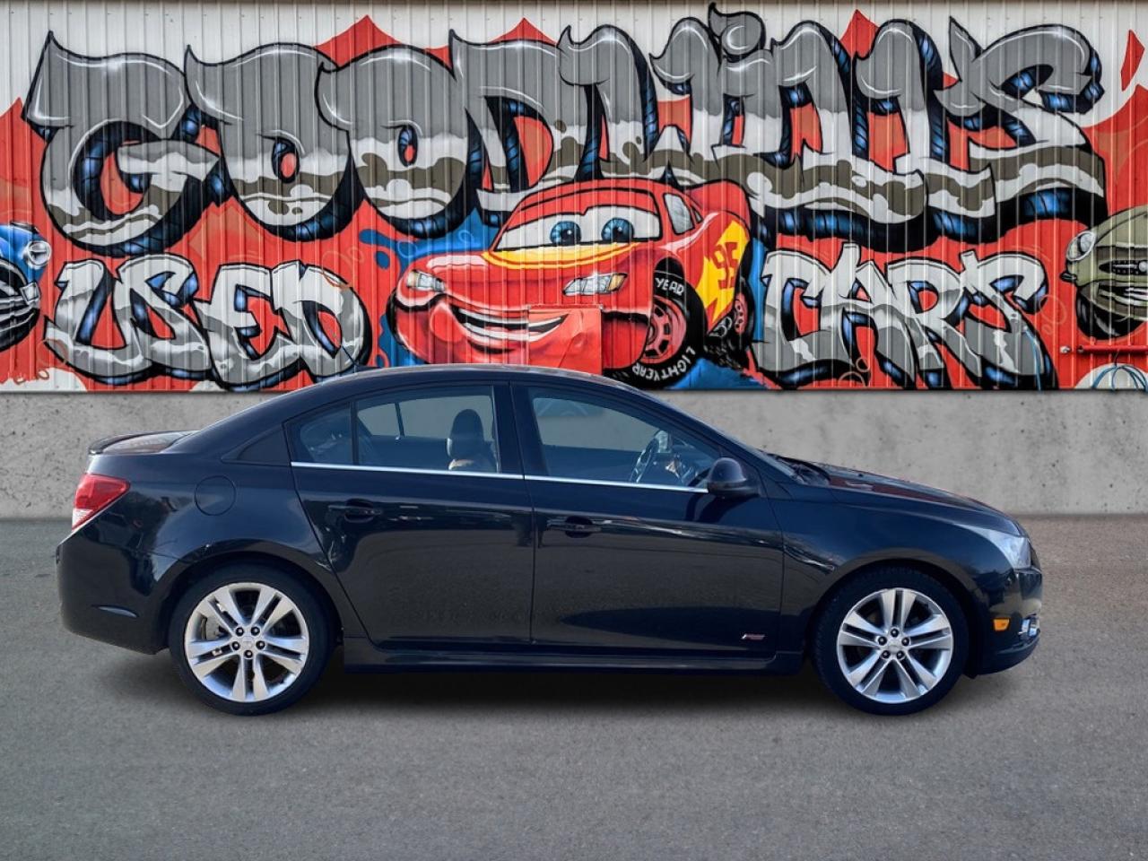 Used 2013 Chevrolet Cruze LT, 6 SPEED MANUAL, CLEAN CARFAX, HEATED LEATHER! for sale in London, ON