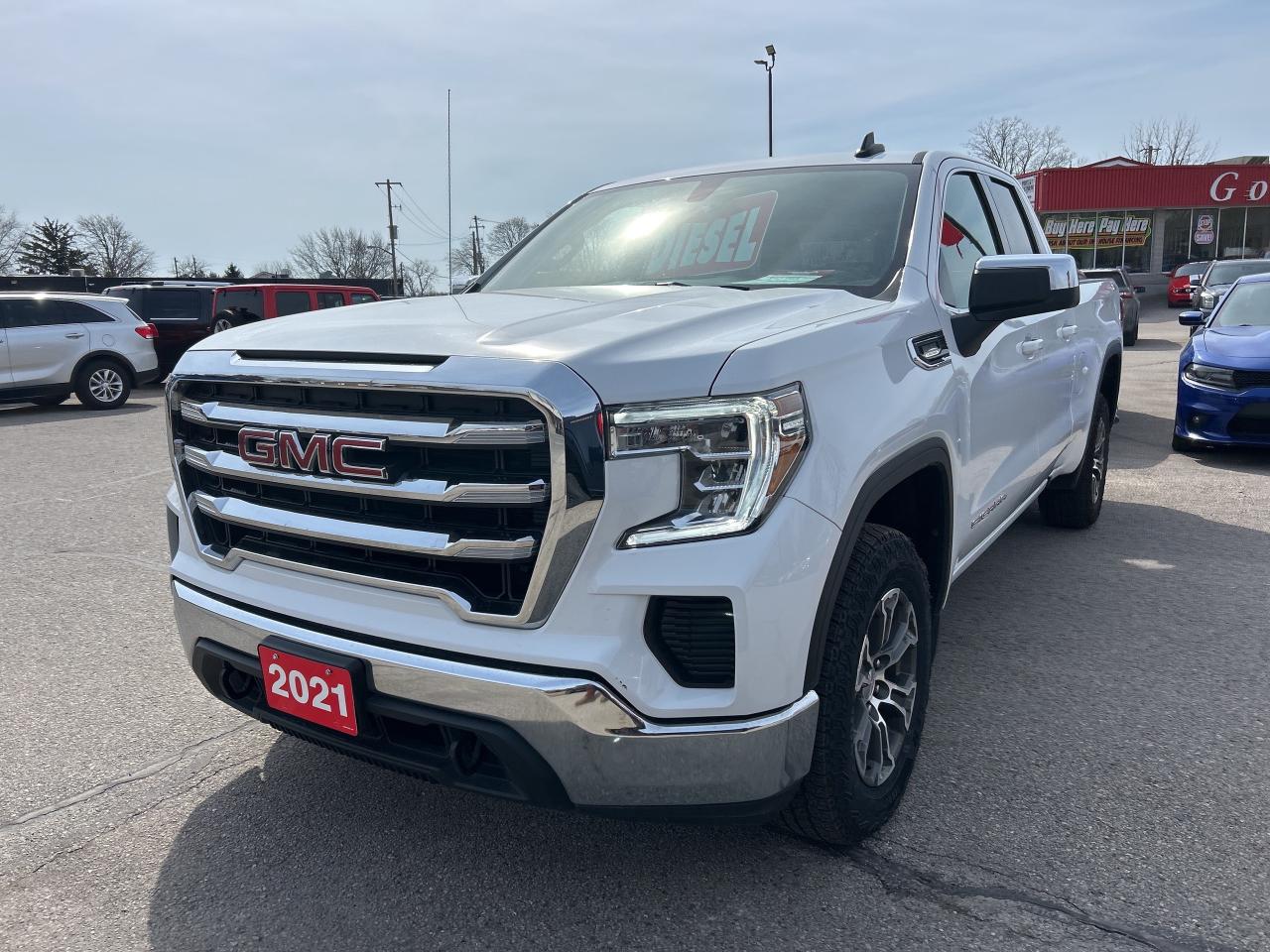 2021 GMC Sierra 1500 SLE, 3.0L DIESEL, CLEAN CARFAX, REMOTE START! - Photo #2