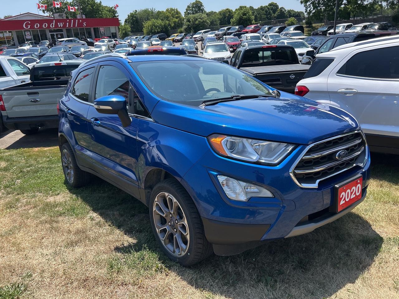 2020 Ford EcoSport TITANIUM, CLEAN CARFAX, LOCAL TRADE, LEATHER! Photo