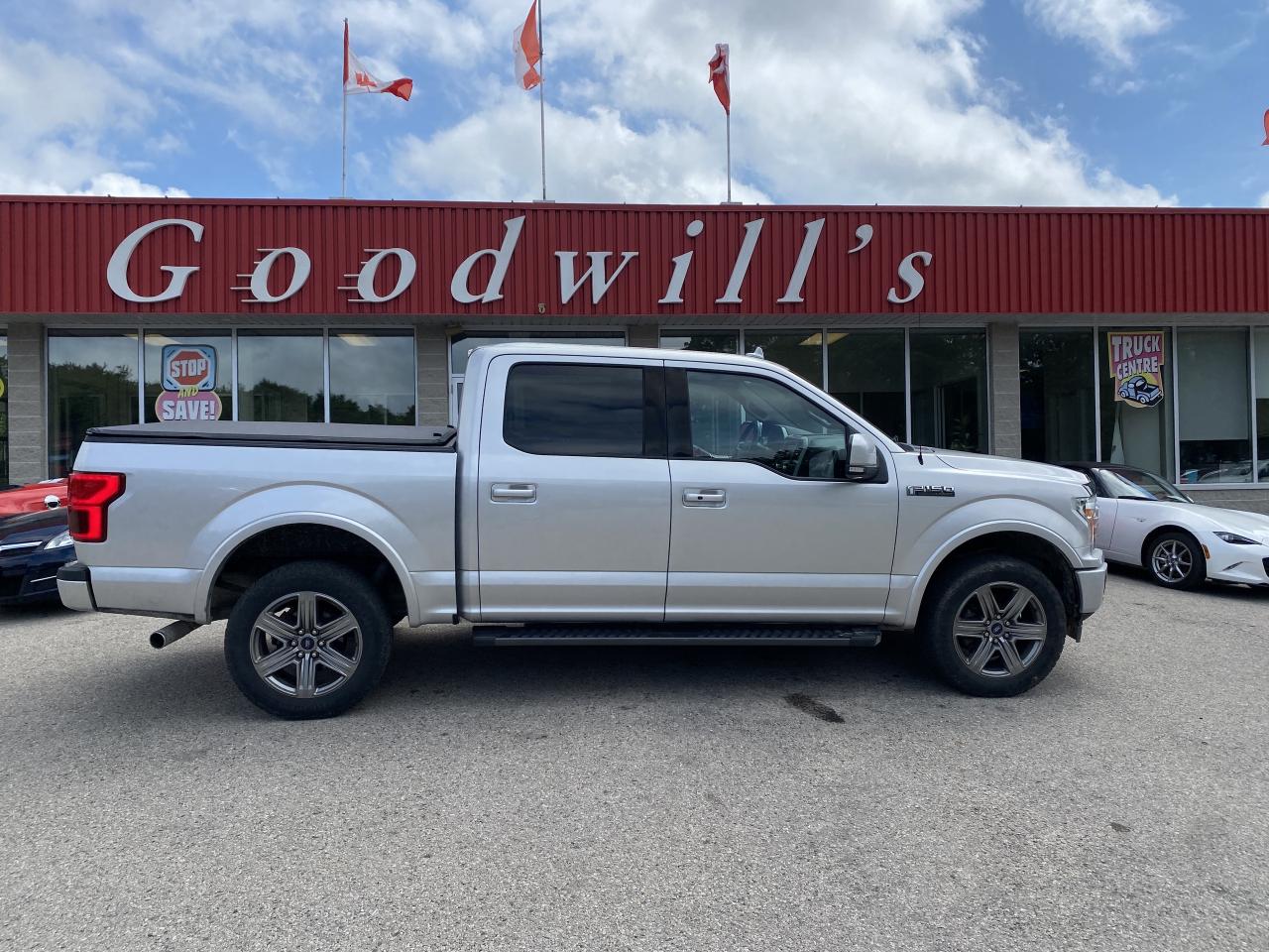Used 2018 Ford F-150 LARIAT, 3.5L, CLEAN CARFAX, HEATED/ COOLED LEATHER for sale in London, ON