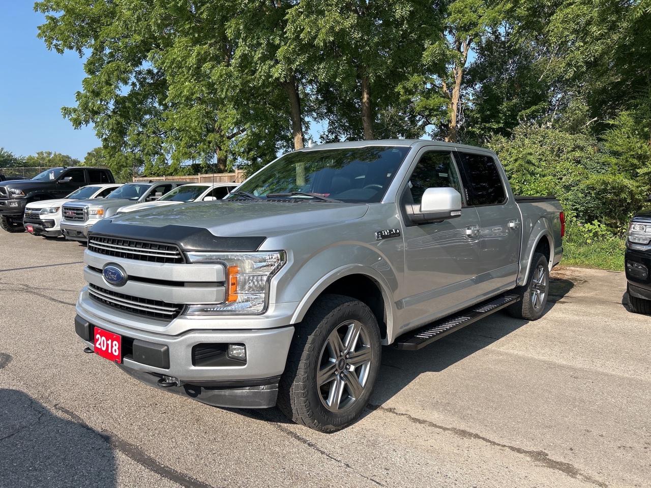 2018 Ford F-150 LARIAT, 3.5L, CLEAN CARFAX, HEATED/ COOLED LEATHER - Photo #2