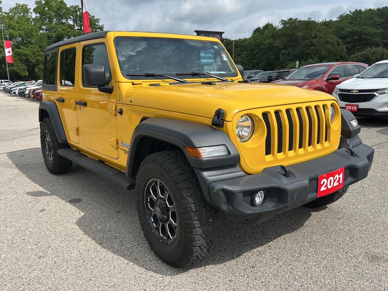 2021 Jeep Wrangler UNLIMITED SPORT, CLEAN CARFAX, DUAL TOPS, A/C! - Photo #9