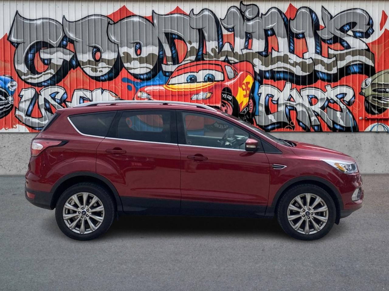 Used 2017 Ford Escape TITANIUM, CLEAN CARFAX, LEATHER, SUNROOF! for sale in London, ON