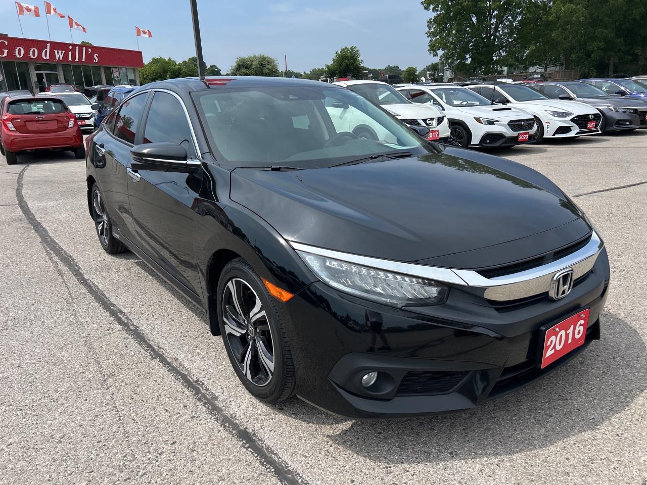 2016 Honda Civic Sedan TOURING, REMOTE START, SUNROOF, LEATHER! - Photo #4