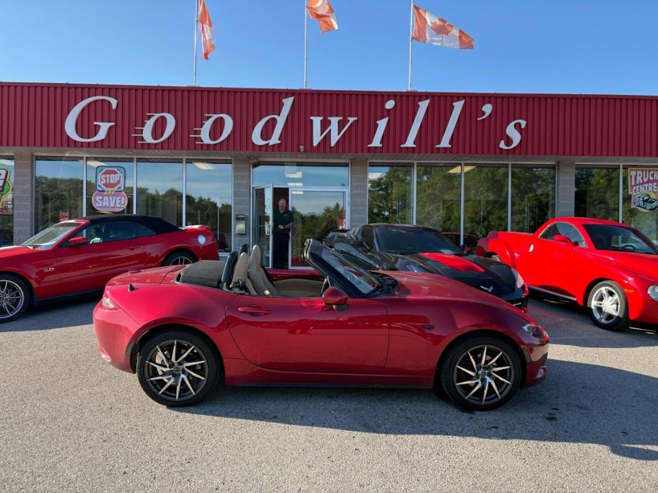 Used 2016 Mazda Miata MX-5 GT, AUTO, CLEAN CARFAX, LEATHER, CONVERTIBLE! for sale in London, ON