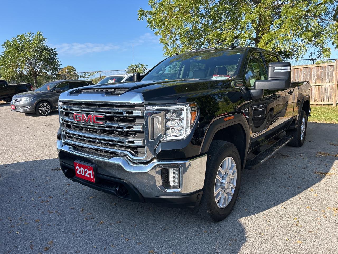 2021 GMC Sierra 2500 HD SLE, DIESEL, CLEAN CARFAX, REMOTE START, LEATHER! - Photo #2