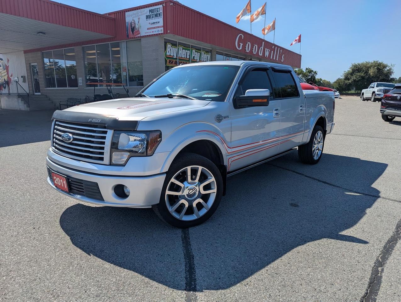 2011 Ford F-150 HARLEY EDITION, CLEAN CARFAX, ONLY 89 000KMS!