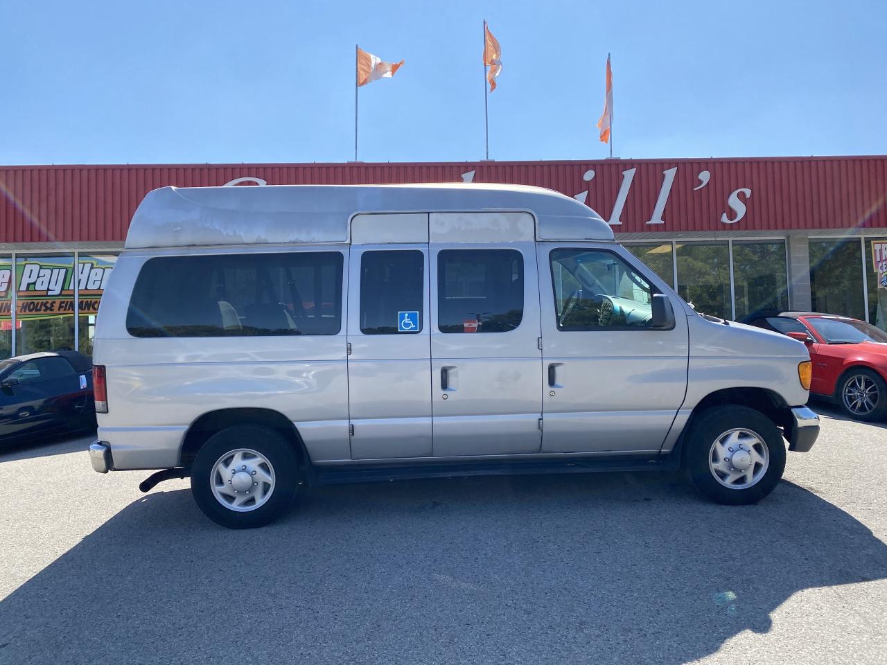 2006 Ford Econoline AS IS, WHEEL CHAIR LIFT, SIDE LOADING