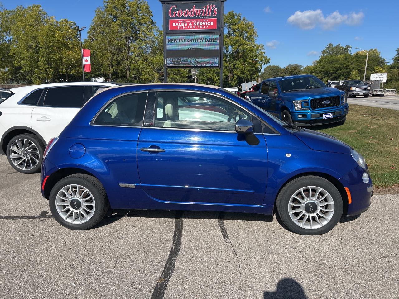 2014 Fiat 500 C LOUNGE, CLEAN CARFAX, LOW KM'S, HEATED LEATHER! - Photo #6