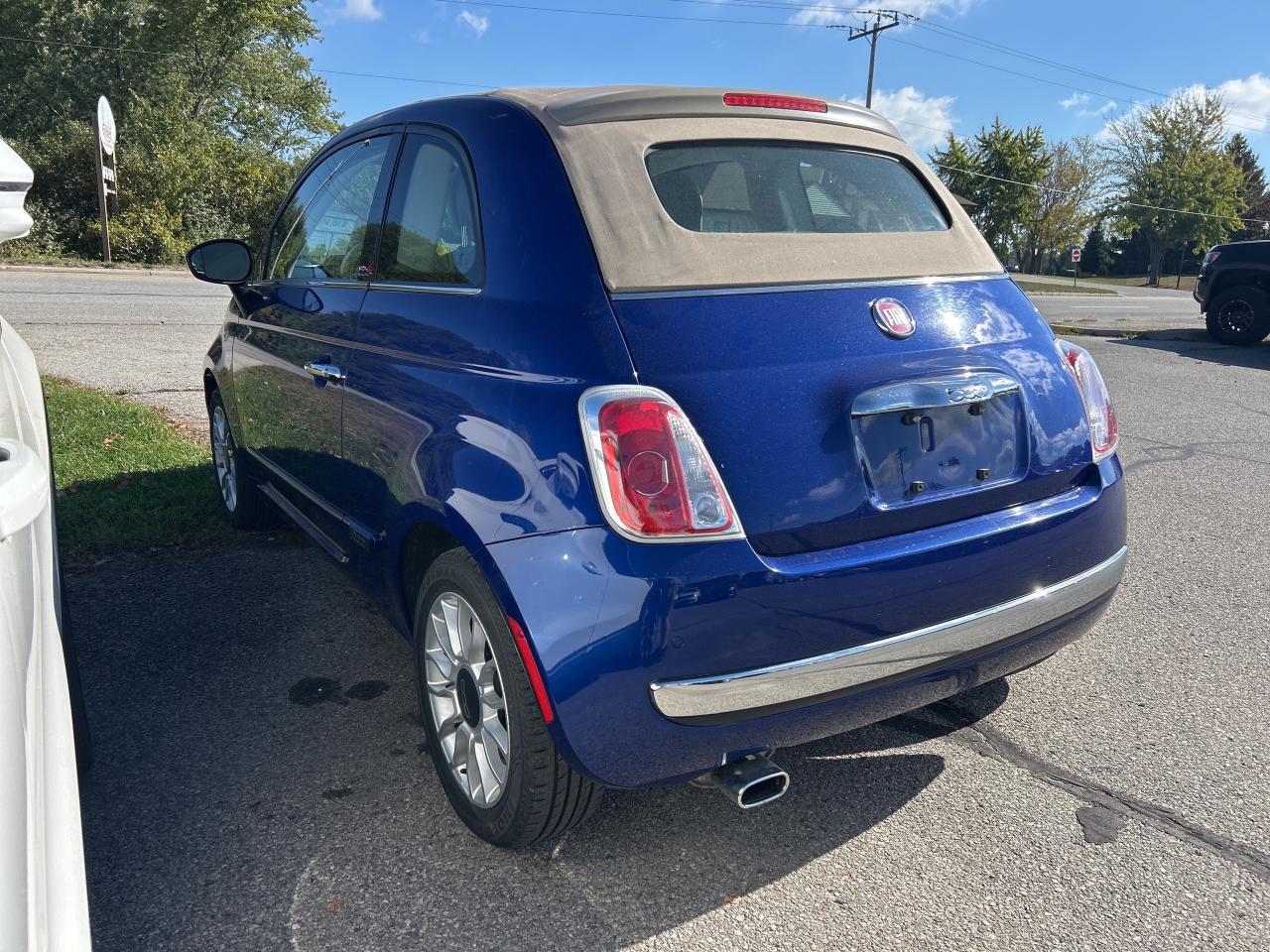 2014 Fiat 500 C LOUNGE, CLEAN CARFAX, LOW KM'S, HEATED LEATHER! - Photo #9