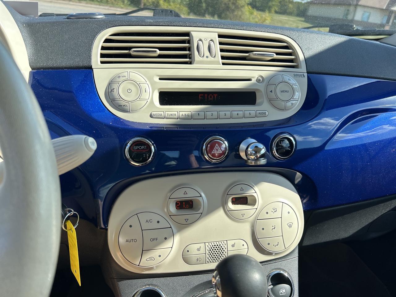 2014 Fiat 500 C LOUNGE, CLEAN CARFAX, LOW KM'S, HEATED LEATHER! - Photo #16