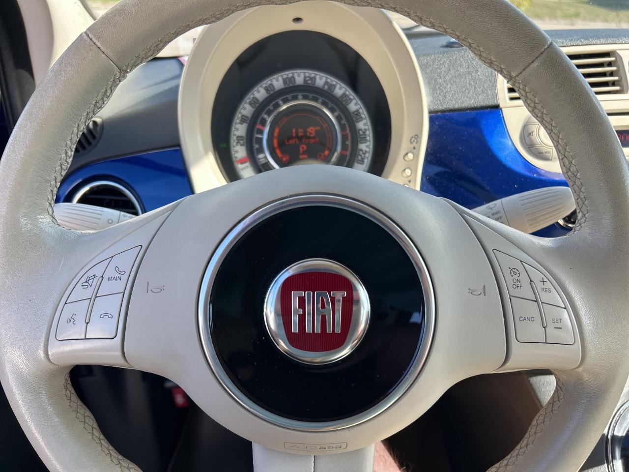 2014 Fiat 500 C LOUNGE, CLEAN CARFAX, LOW KM'S, HEATED LEATHER! - Photo #18