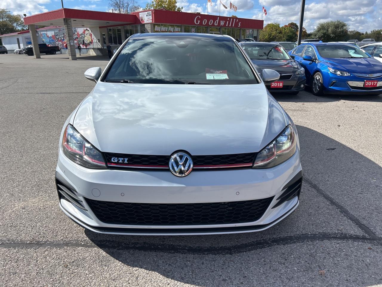 2018 Volkswagen Golf GTI AUTOBAHN, 6 SPEED MANUAL, HEATED LEATHER - Photo #3