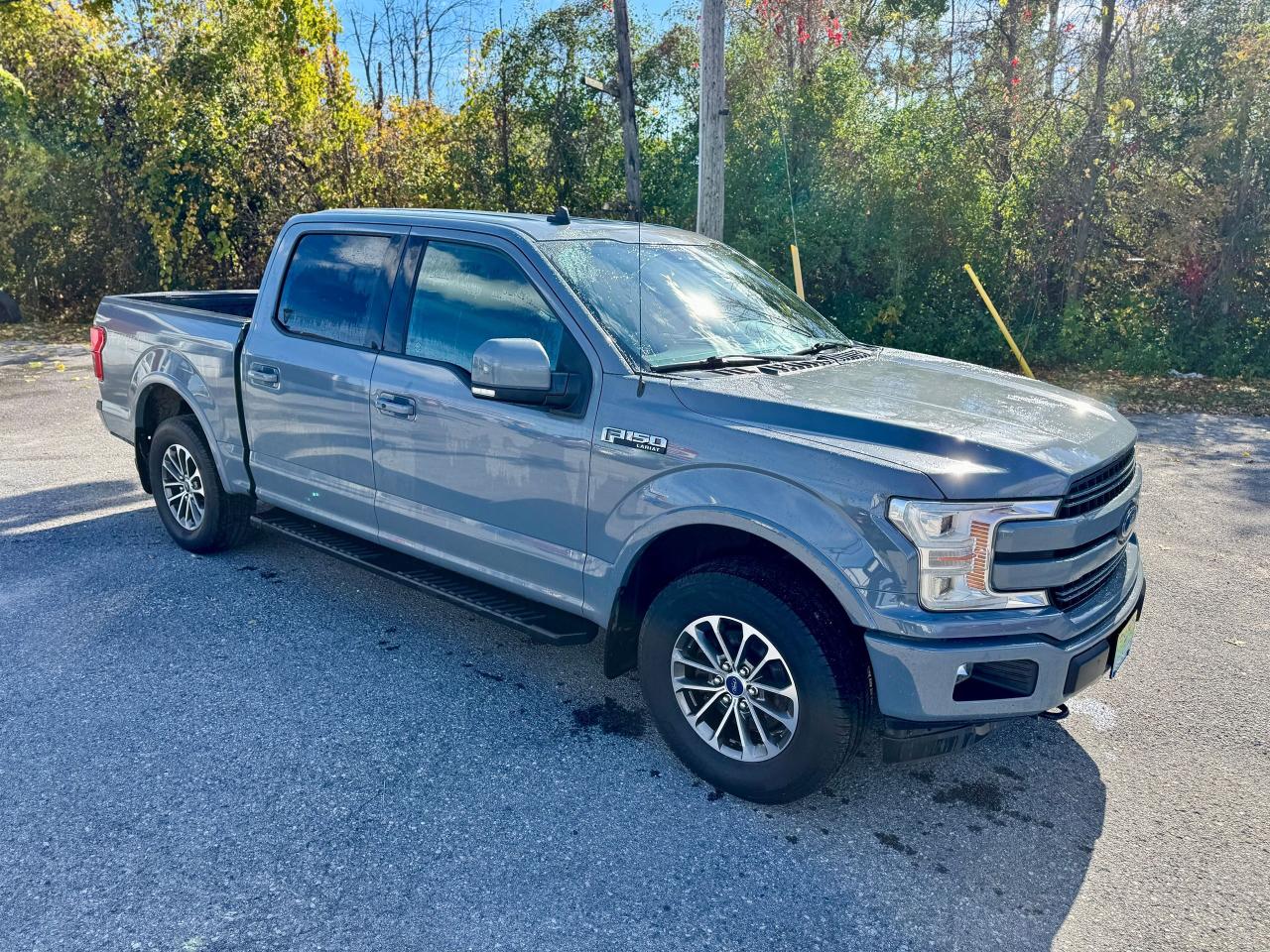 2019 Ford F-150 Lariat 4x4 Crew 145" Leather Heated Cooled Seats - Photo #3