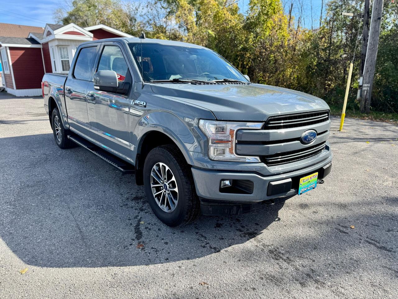2019 Ford F-150 Lariat 4x4 Crew 145" Leather Heated Cooled Seats - Photo #6