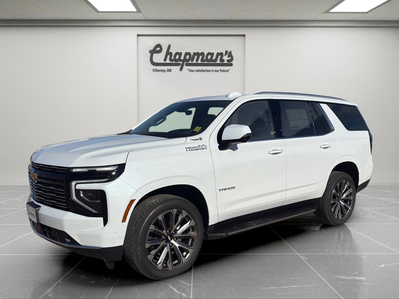 New 2026 Chevrolet Tahoe High Country Heated/Ventilated Front Seats, HD Surround Vision, Adaptive Cruise Control for sale in Killarney, MB