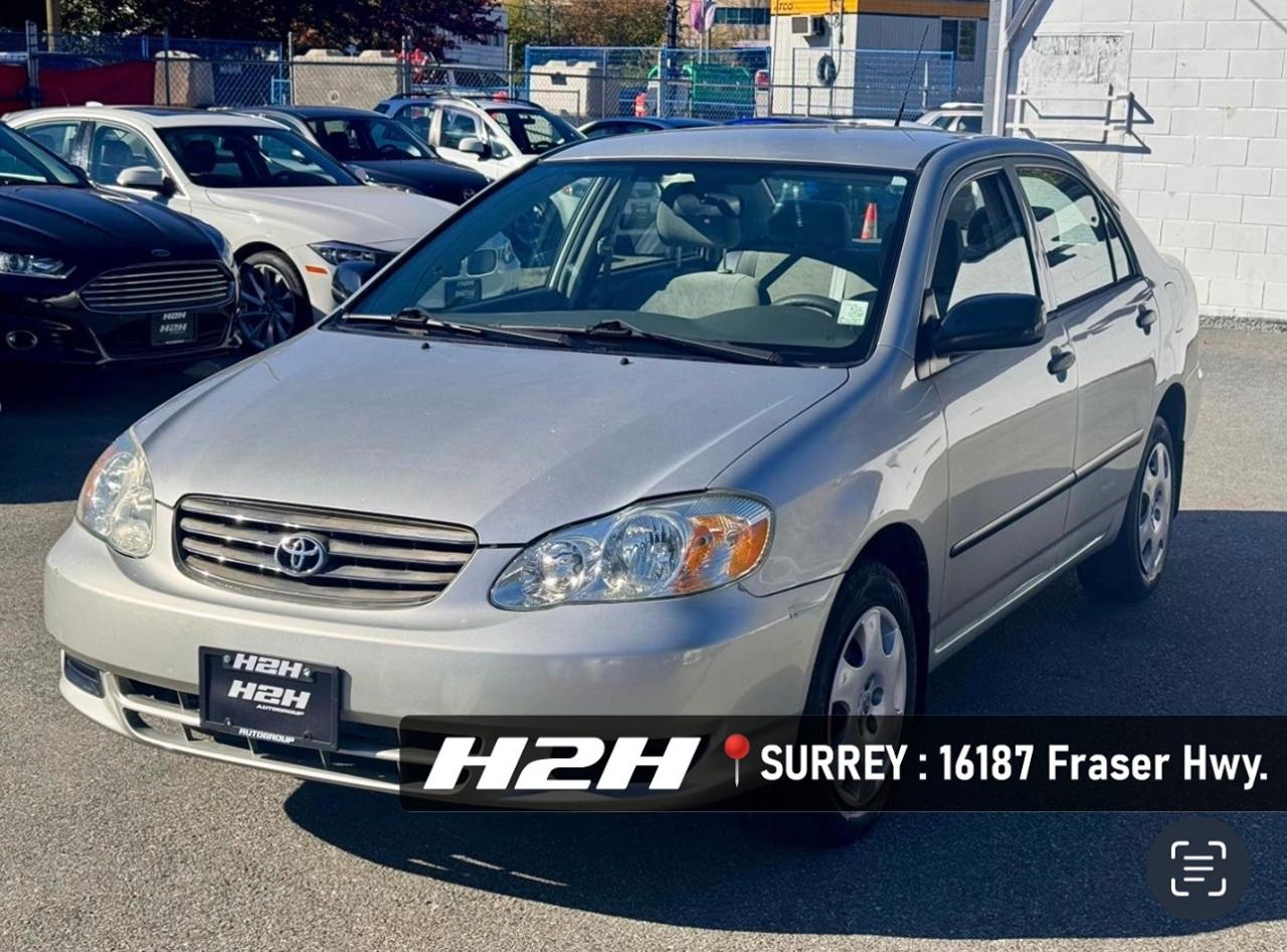 Used 2003 Toyota Corolla FINANCING AVAILABLE for sale in Surrey, BC