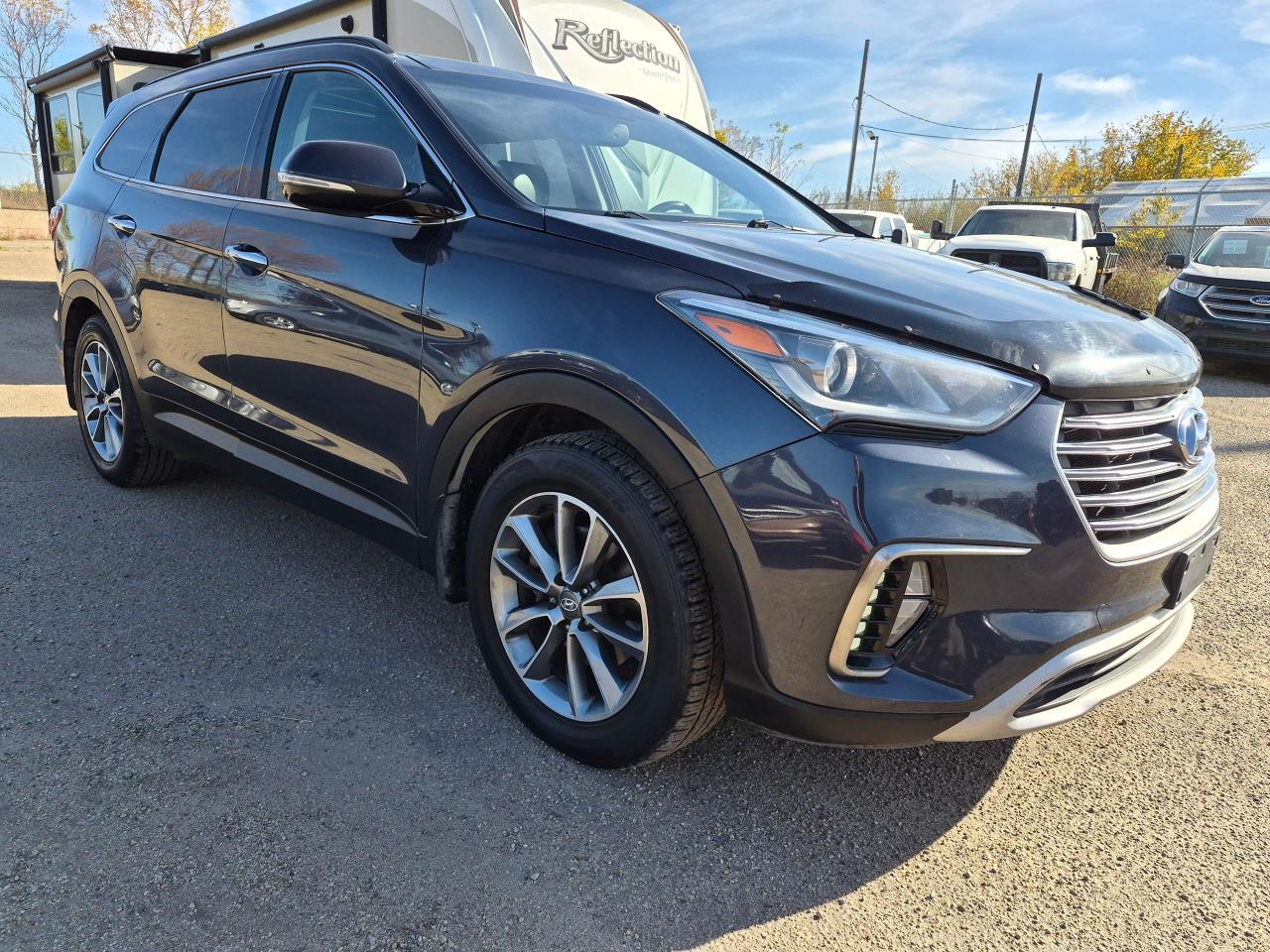 Used 2017 Hyundai Santa Fe XL Luxury AWD 7 Pass, Lthr, Pano, Nav, Blindspot Det, for sale in Edmonton, AB