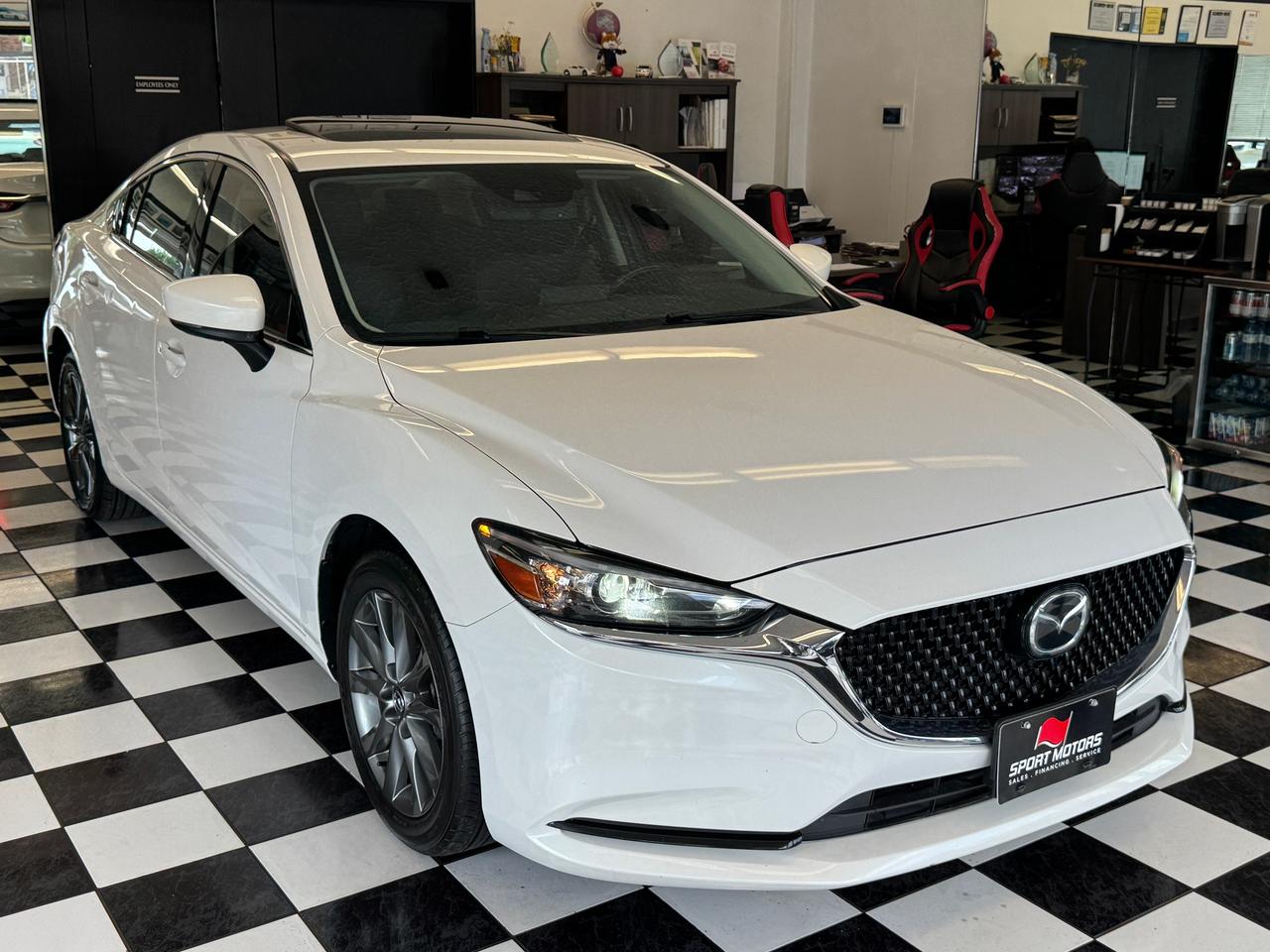 2021 Mazda MAZDA6 GS-L+Leather+Roof+Adaptive Cruise+CLEAN CARFAX Photo