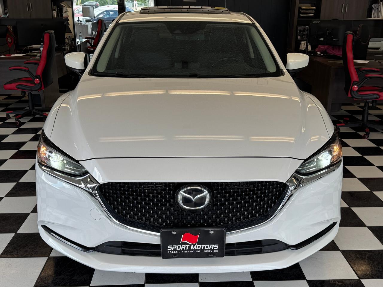 2021 Mazda MAZDA6 GS-L+Leather+Roof+Adaptive Cruise+CLEAN CARFAX Photo