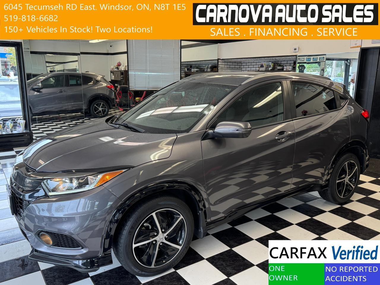 Used 2019 Honda HR-V Sport AWD+ApplePlay+Remote Start+ACCIDENT FREE for sale in Windsor, ON