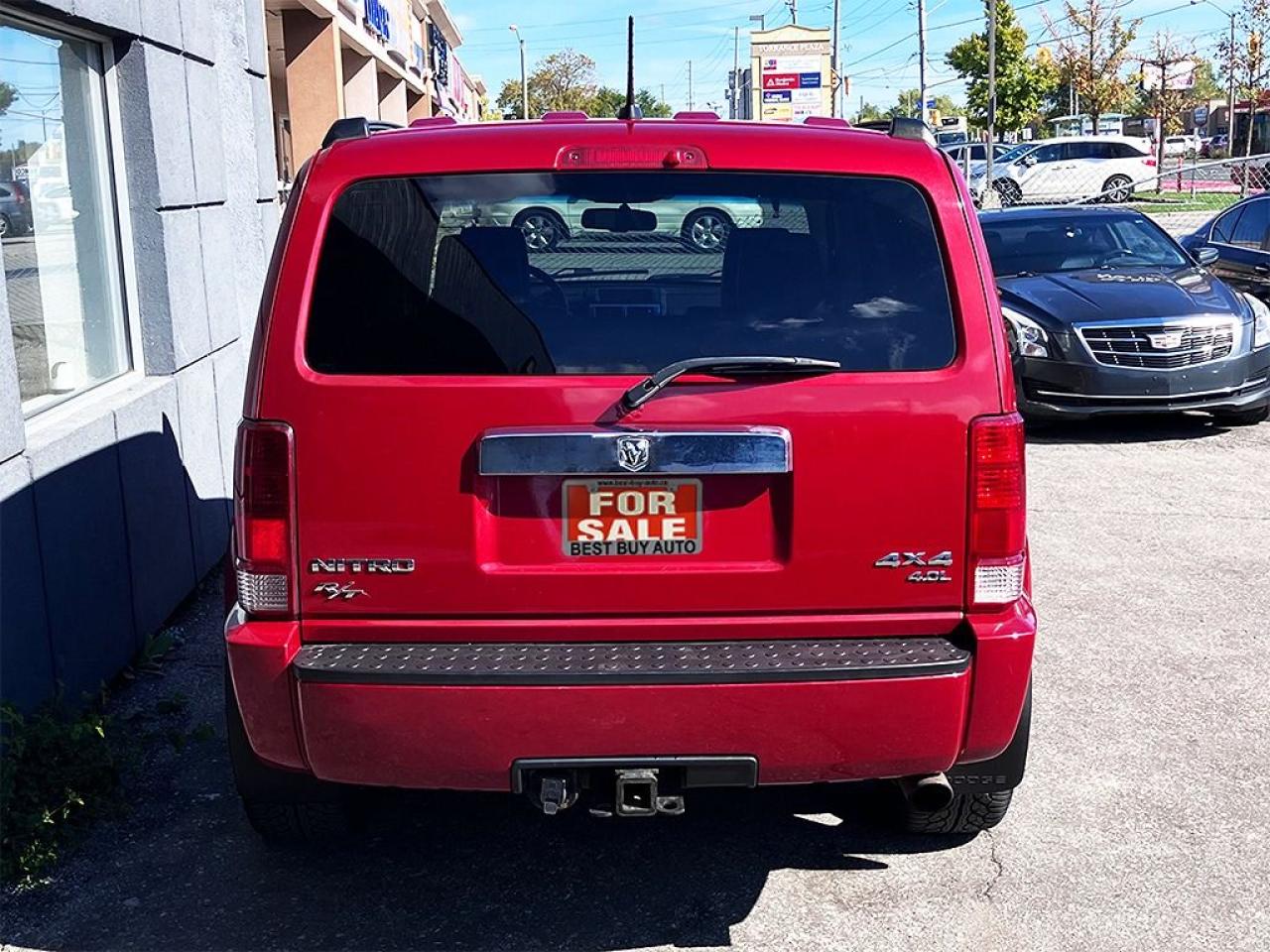 2007 Dodge Nitro R/T | 4.0L V6 |NAVI|DVD|LEATHER|ROOF|20in ALLOYS Photo4