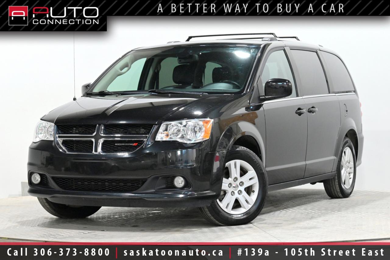 Used 2019 Dodge Grand Caravan Crew Plus - NAVIGATION - HEATED STEERING WHEEL - STOW N GO for sale in Saskatoon, SK
