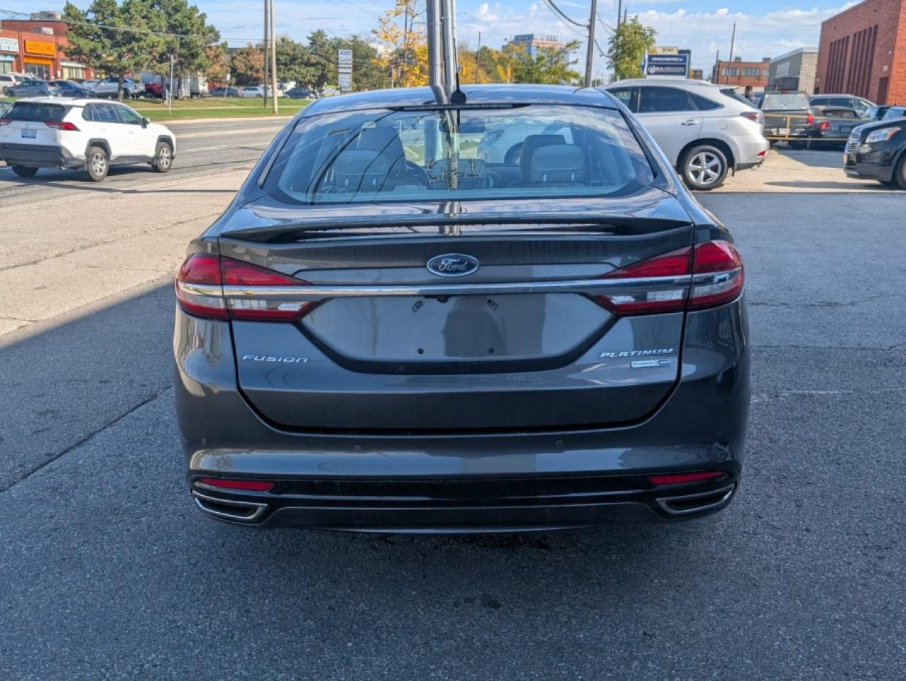 2018 Ford Fusion PLATINUM / AWD / SUNROOF / NAVIGATION - Photo #7