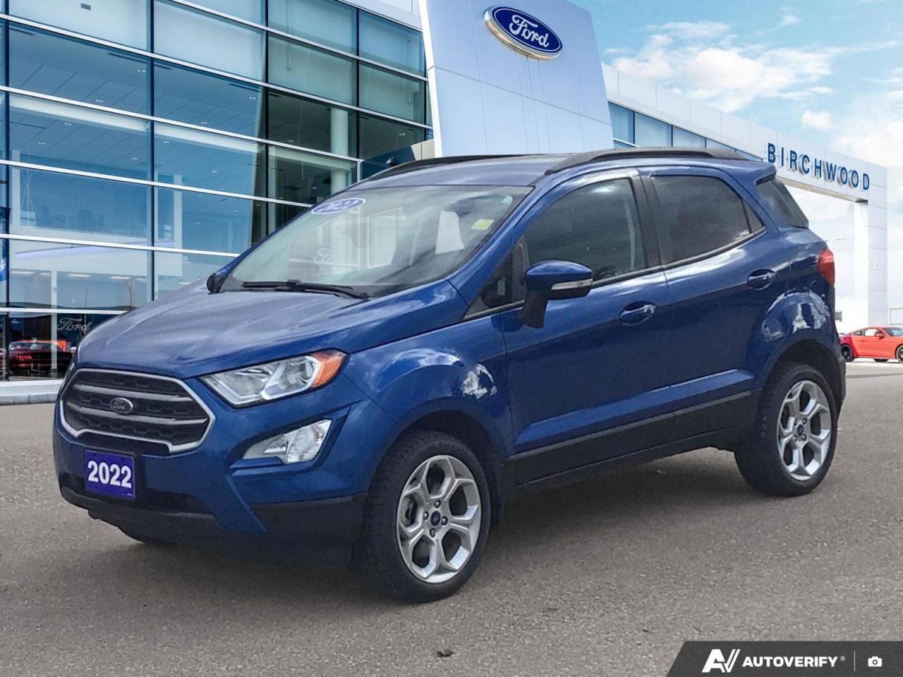 Used 2022 Ford EcoSport SE 4WD | Local Vehicle | Low Kilometers | Navigation for sale in Winnipeg, MB