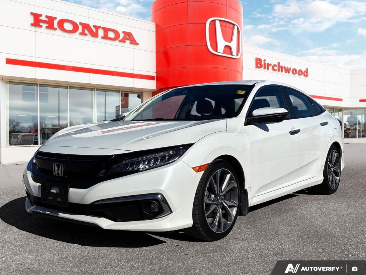 Used 2019 Honda Civic Sedan Touring Leather | Sunroof | Bluetooth | Navigation for sale in Winnipeg, MB