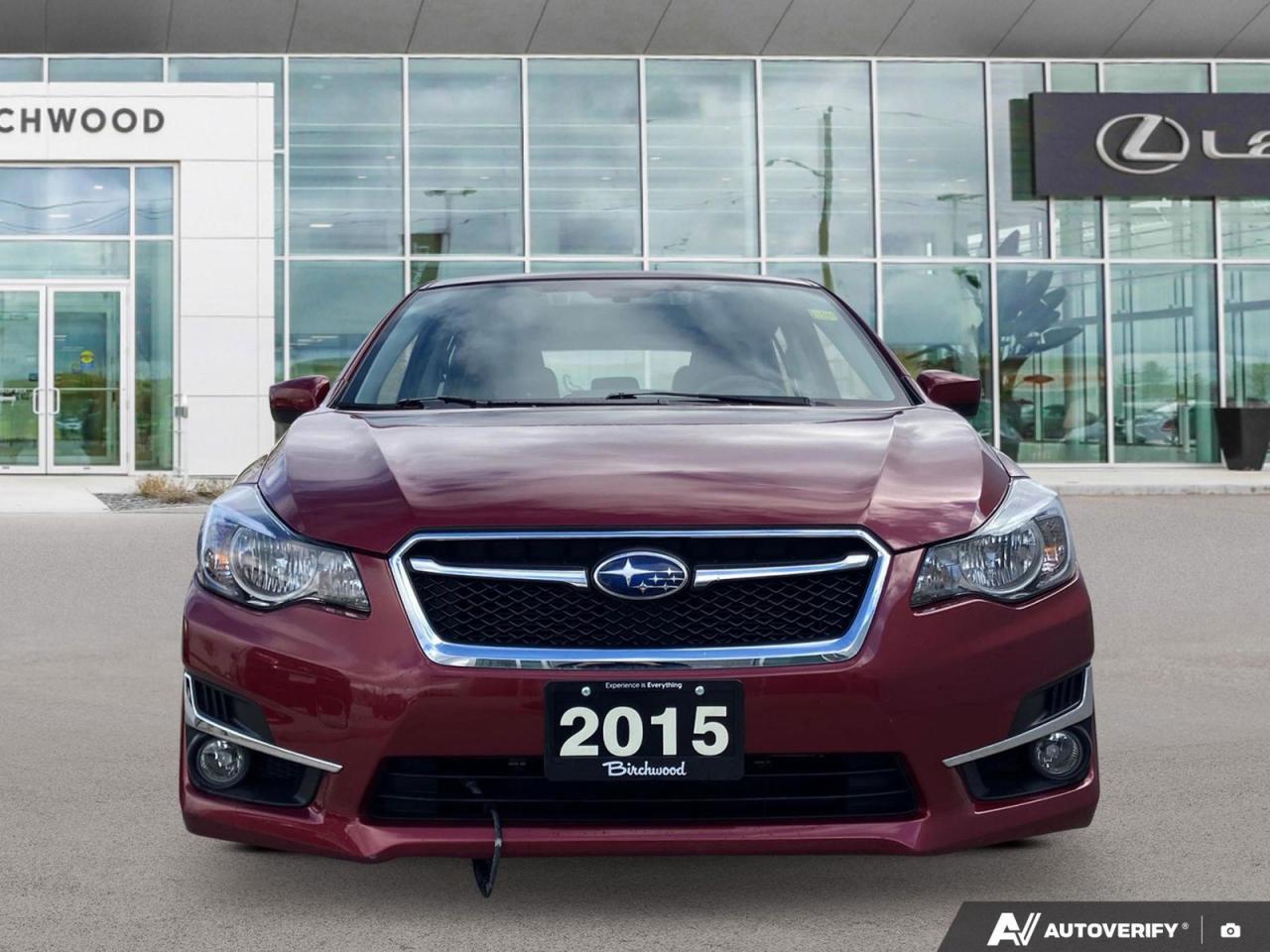 Used 2015 Subaru Impreza 2.0i w/Sport & Tech Pkg No Accidents | Local | LOW KMS for sale in Winnipeg, MB
