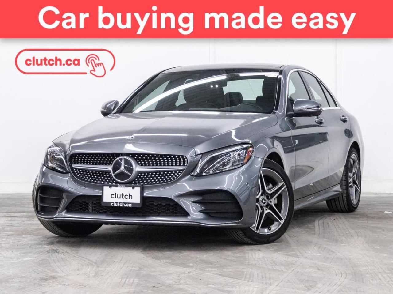 Used 2021 Mercedes-Benz C-Class C 300 4MATIC w/ Apple CarPlay & Android Auto, Sunroof, Nav for sale in Toronto, ON