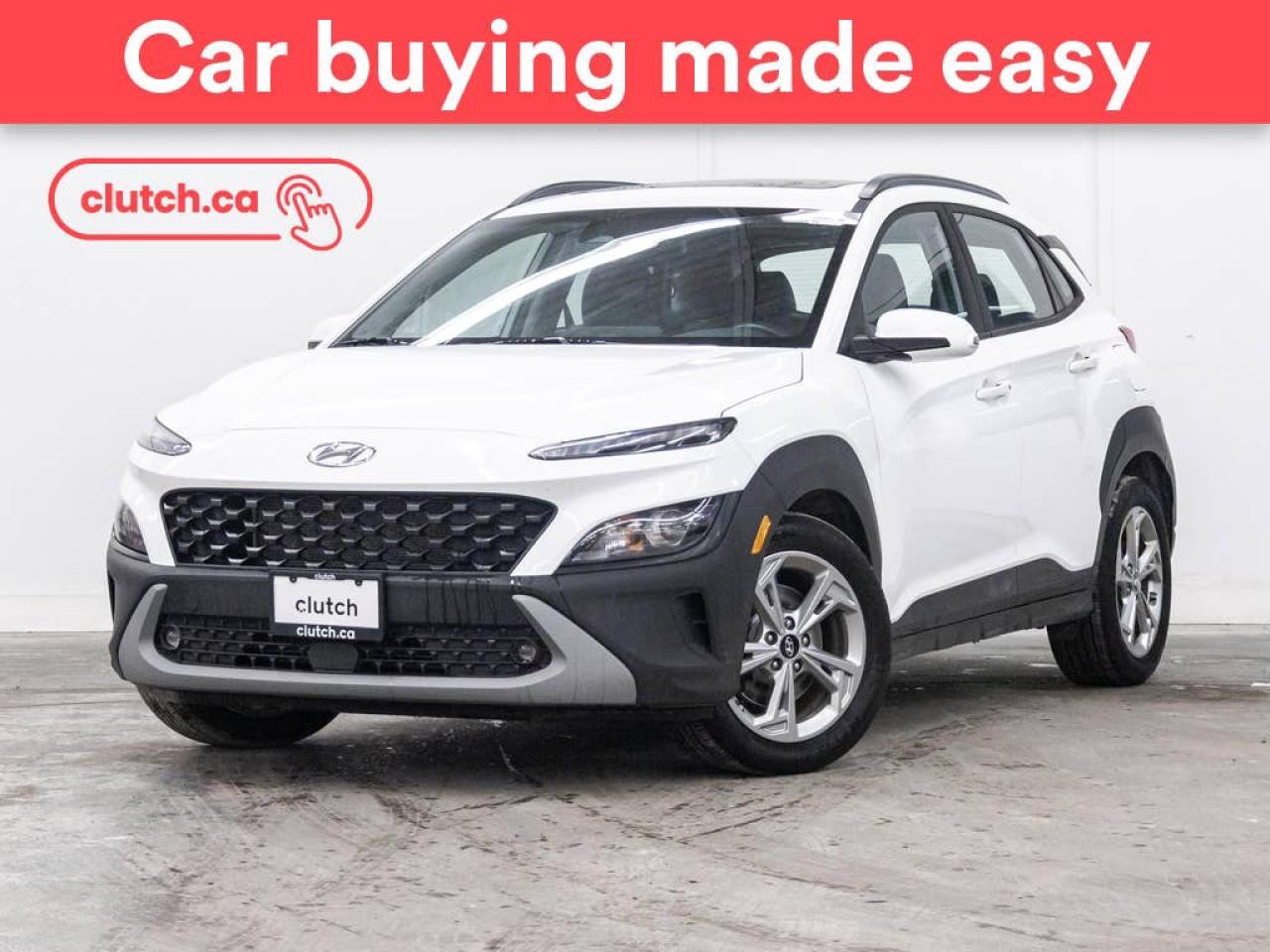 Used 2022 Hyundai KONA Preferred AWD w/ Sun & Leather Pkg w/Apple CarPlay & Android Auto, Heated Front Seats, Backup Cam for sale in Toronto, ON