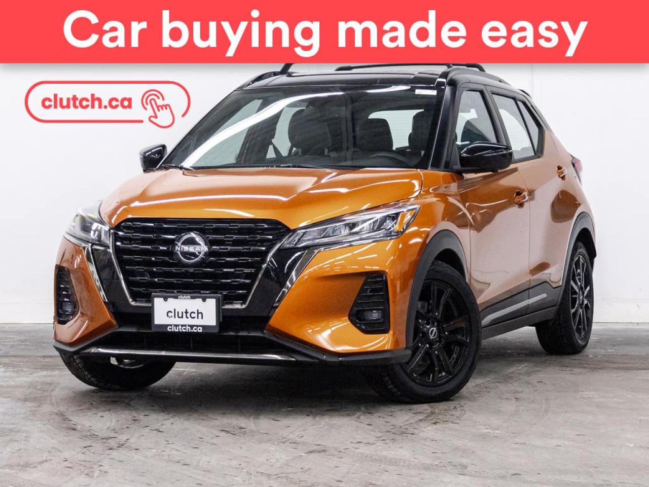 Used 2022 Nissan Kicks SR Premium w/ Apple CarPlay & Android Auto, Heated Front Seats, Rearview Cam for sale in Toronto, ON