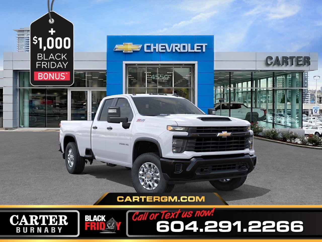 New 2026 Chevrolet Silverado WT 4WD | 6.6L ENG/Z71 OFF-ROAD/HD REAR CAM/SUSP PK for sale in Burnaby, BC
