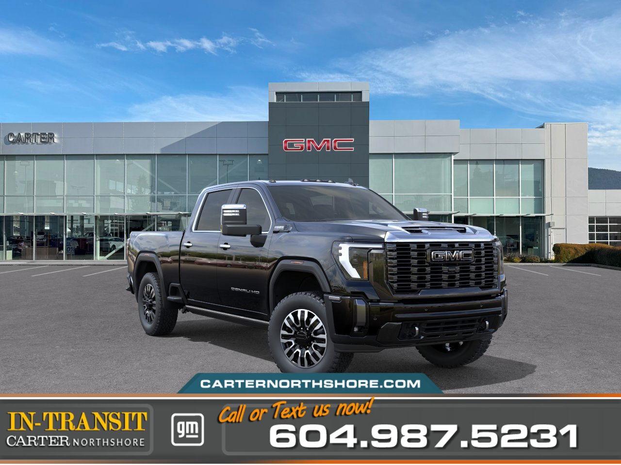 New 2026 GMC Sierra 3500 HD DENALI ULTIMATE 4WD | Sunroof/Rear Diff/HD Vision for sale in North Vancouver, BC