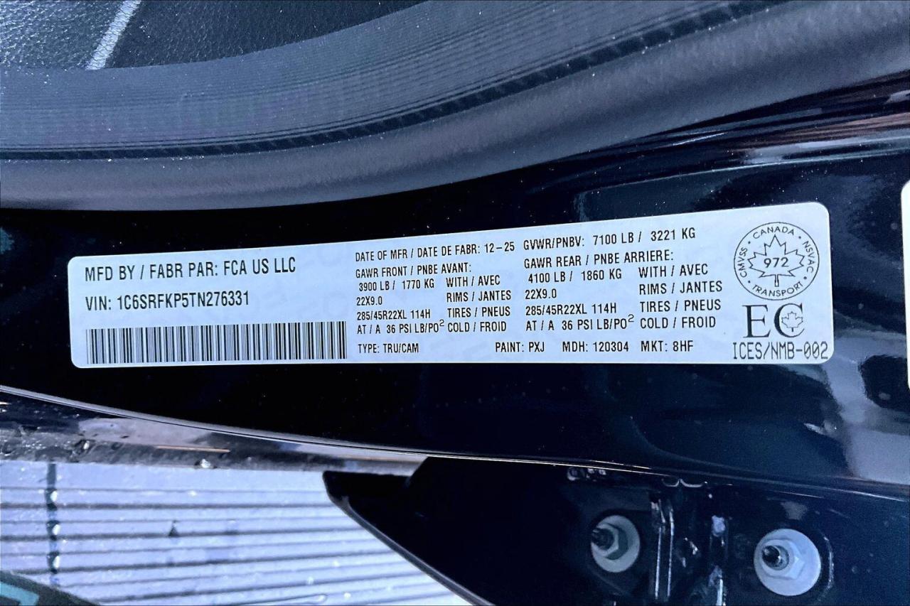 2026 RAM 1500 TUNGSTEN | Bed Utility | Prem Leather | 540HP Photo