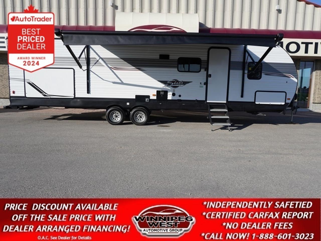 Used 2022 Forest River Shasta 310K FULL BUNKHOUSE, TONS OF STORAGE MODERN DESIGN for sale in Headingley, MB