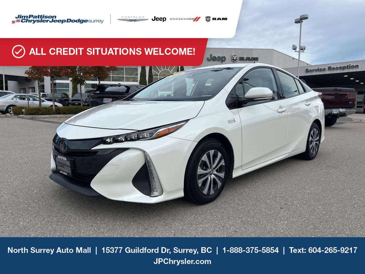 Used 2020 Toyota Prius Prime Auto for sale in Surrey, BC