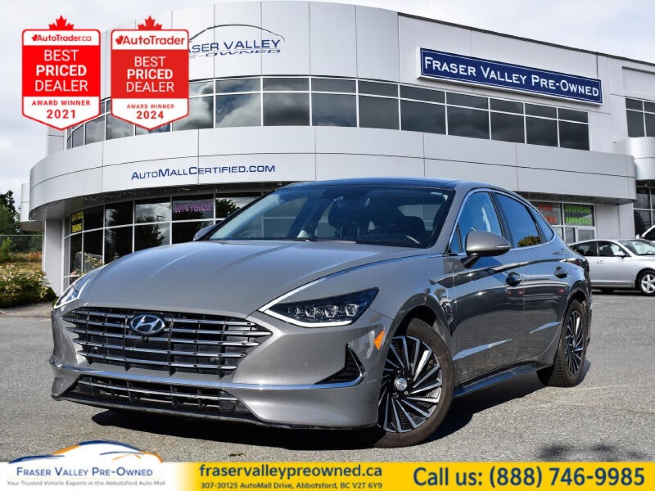 Used 2022 Hyundai Sonata Hybrid Ultimate  HUD, CarPlay, Heated Steering, Fully Loa for sale in Abbotsford, BC