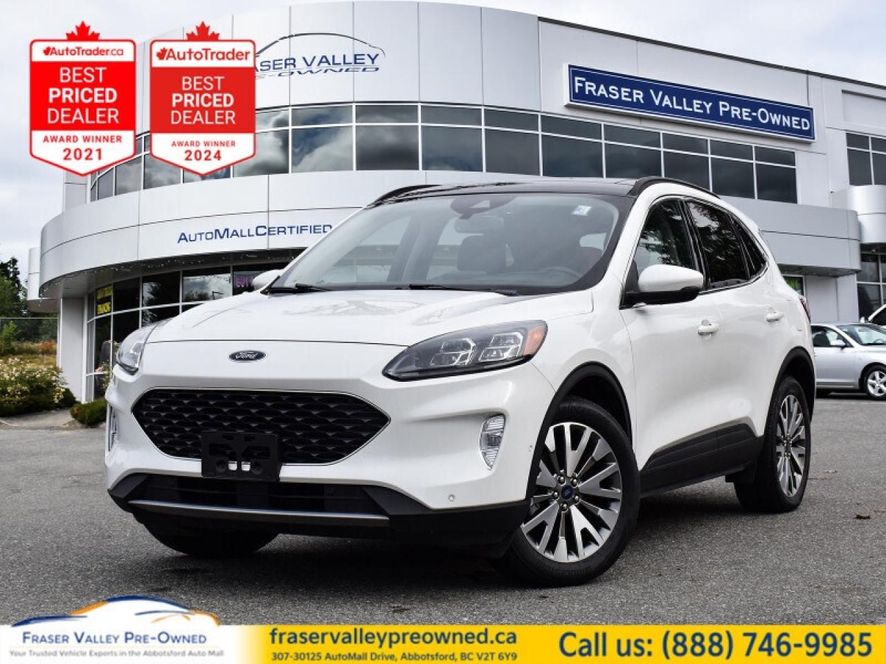 Used 2020 Ford Escape Titanium Hybrid 4WD  Loaded, Wireless Charger, Loc for sale in Abbotsford, BC