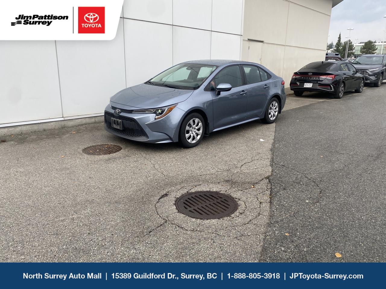 Jim Pattison Toyota Surrey sells & services new & used Toyota vehicles throughout the Lower Mainland. Financing available OAC. 

Price includes documentation fee ($595). Finance placement fee ($395) if applicable, GST and PST are additional. D#6701