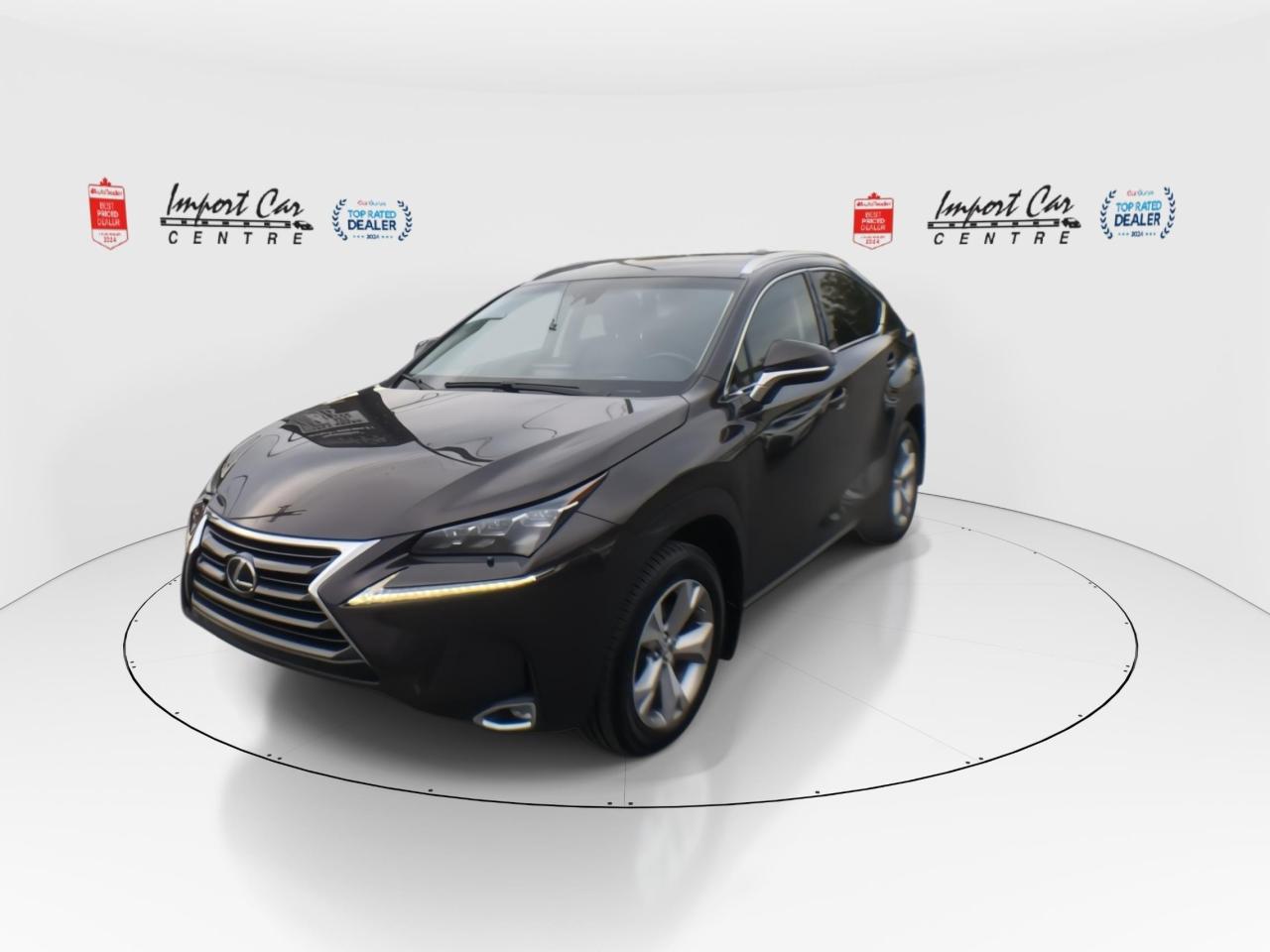 2015 Lexus NX 200t EXECUTIVE, LEATHER, ROOF, NAVI, HTD.& VENTED SEATS Photo3