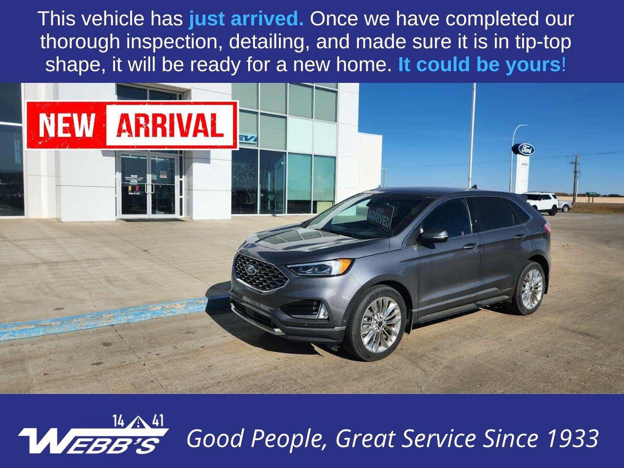 Used 2021 Ford Edge Titanium AWD for sale in Wainwright, AB