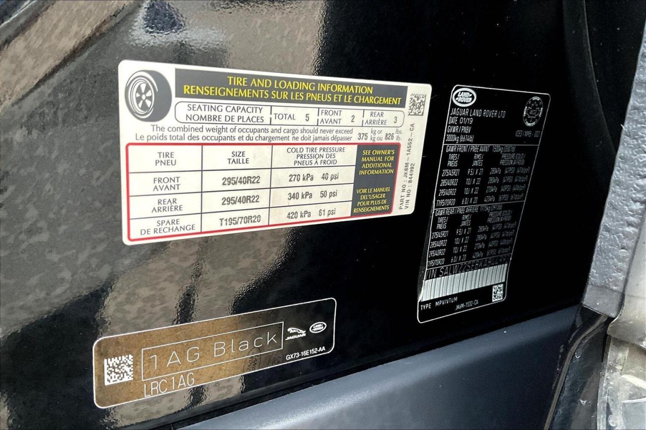 2019 Land Rover Range Rover Sport SVR V8 Supercharged AWD Photo